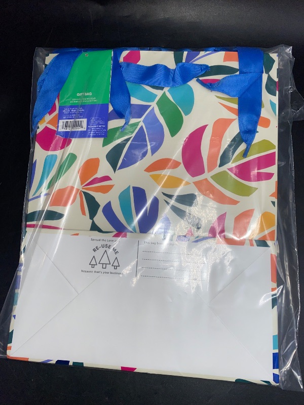 Photo 2 of 4 PACK Medium Cub Gift Bag with Foil - Tabitha Brown for Target
