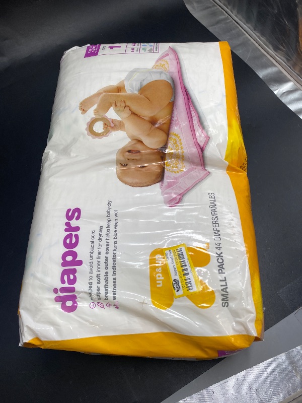 Photo 2 of Diapers Small Pack Size 1 44ct - up & up™
