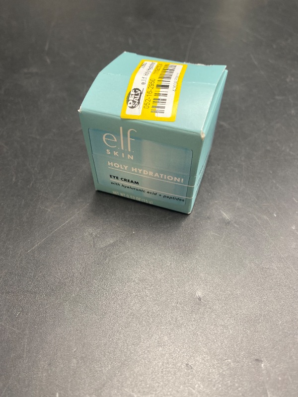 Photo 1 of E.l.f. Cosmetics Holy Hydration! Eye Cream - Vegan and Cruelty-Free Makeup
