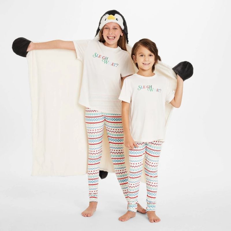 Photo 1 of Penguin Holiday Wearable Blanket - Wondershop™ White
