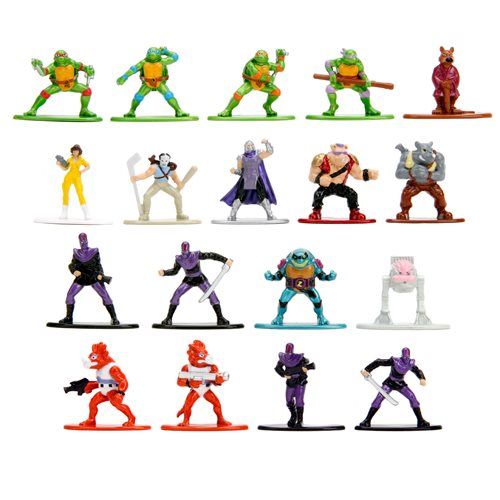 Photo 1 of Teenage Mutant Ninja Turtles Nano MetalFigs Die-Cast Metal Mini-Figure 18-Pack
