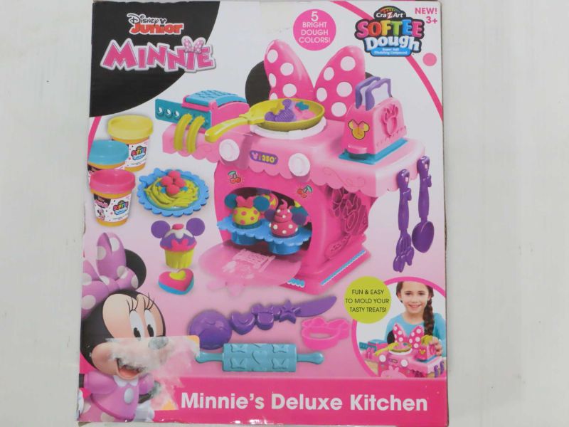 Photo 1 of Crazart Softee Dough Minnie's Deluxe Kitchen Pink
