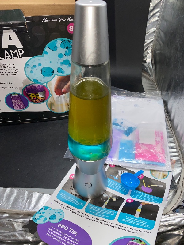 Photo 3 of Lava® Lamp - Make Your Own Lava Lamp Custom Color Craft Kit [COLLECTABLES]
