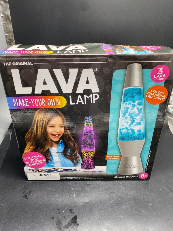 Photo 4 of Lava® Lamp - Make Your Own Lava Lamp Custom Color Craft Kit [COLLECTABLES]
