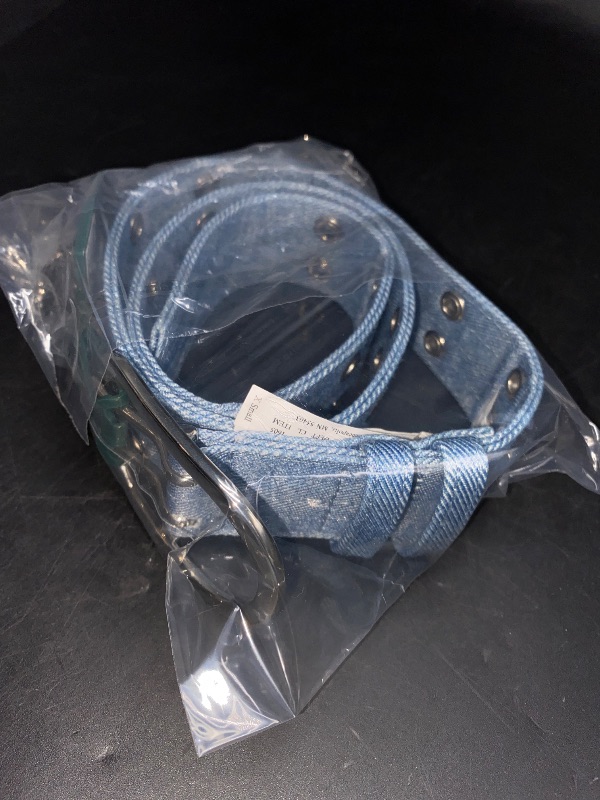 Photo 2 of XS-Women's Denim Grommet Belt - Wild Fable™ Blue 
