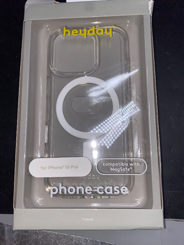 Photo 2 of Apple iPhone 16 Pro Case for MagSafe - heyday  Clear