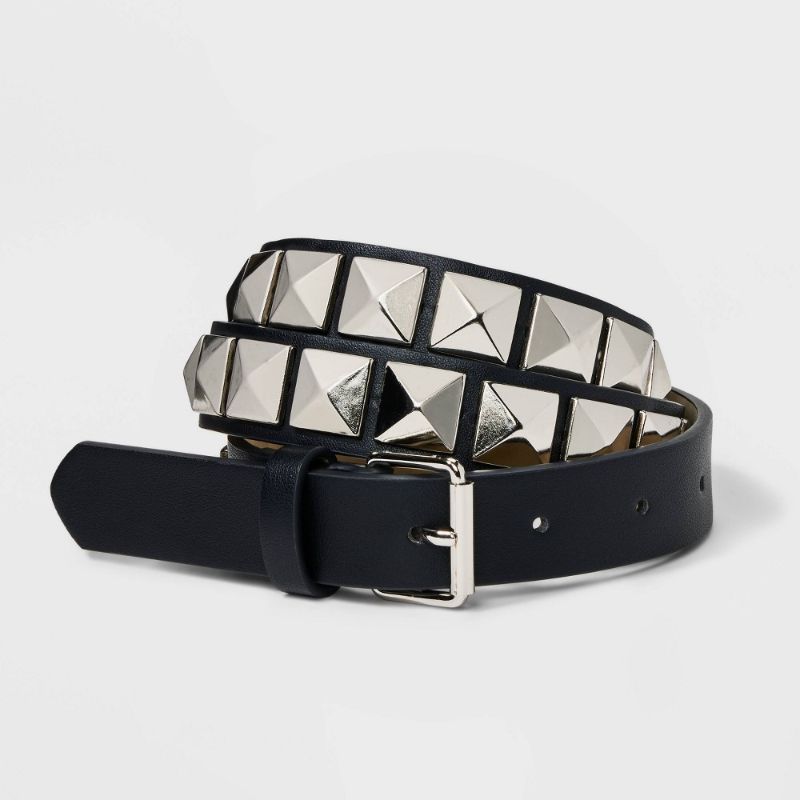 Photo 1 of SMALL- Women's Studded Belt - Wild Fable™ Black S
