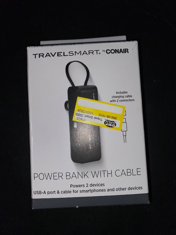 Photo 3 of Travel Smart 2000mAh Power Bank with Cable