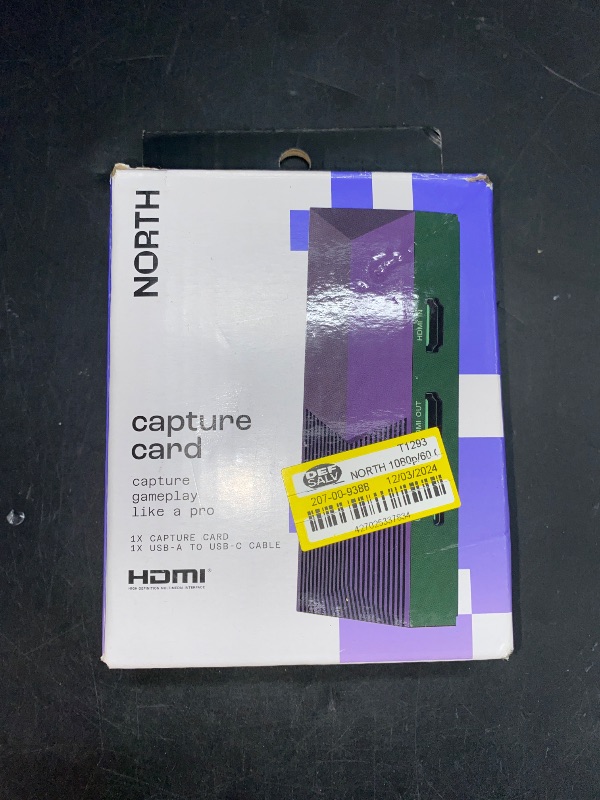 Photo 1 of NORTH 1080p/60 Capture Card with Audio Jack
