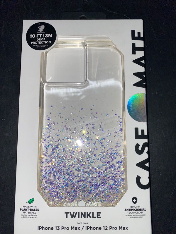 Photo 2 of Case-Mate Apple iPhone 13 Pro Max/iPhone 12 Pro Max Case - Twinkle Stardust
