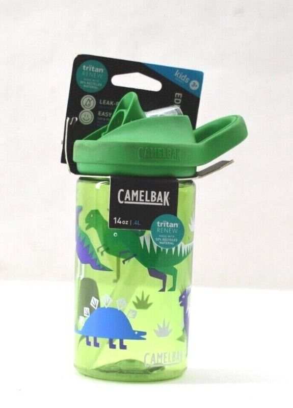 Photo 1 of CamelBak Eddy+ 14oz Kids' Tritan Renew Water Bottle - Hip Dinos
