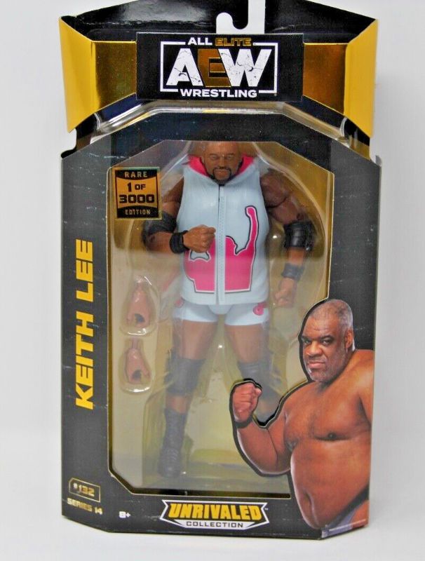 Photo 1 of AEW Keith Lee 1 of 3000 Chase Unrivaled 14 All Elite Wrestling Figure Jazwares
