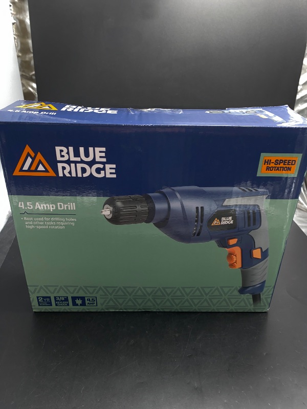 Photo 3 of Blue Ridge Tools 4.5 Amp Power Drills
