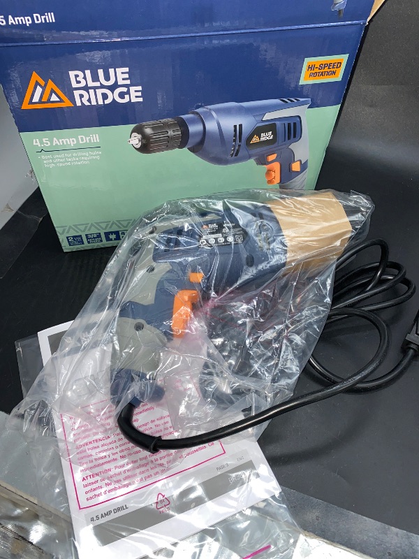 Photo 2 of Blue Ridge Tools 4.5 Amp Power Drills
