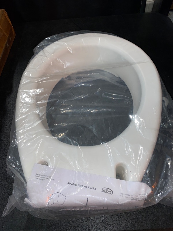 Photo 2 of Toilet Seat Raised Elongated - B30600 Carex Health Brands
