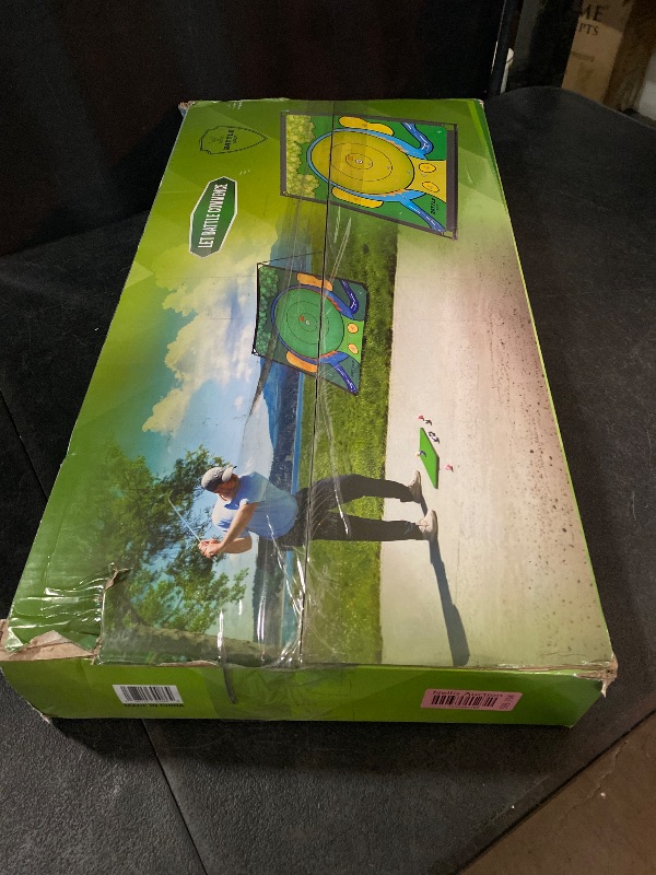 Photo 3 of NEW**Battle Golf Chipping Game - The Original Portable Golf Game for Chipping Practice for Dads and Junior Golfers - Indoor and Outdoor (Extra Balls Set - 8 Players)