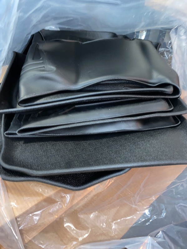 Photo 2 of Floor Mats & Cargo Liner for 2022 2023 2024 2025 Toyota Corolla Cross Hybrid (Includes FWD Gas Models),1st 2nd Row with Trunk Mat,TPE All Weather Protection Slush Floor Liner Black
