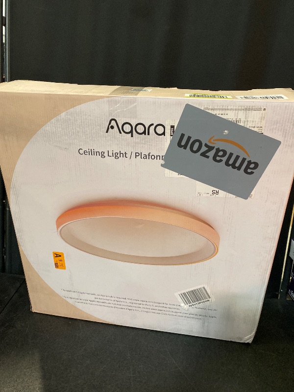 Photo 3 of Aqara LED Ceiling Light T1M with Matter, Requires Zigbee 3.0 HUB, RGB+IC with Gradient Effects and 16 Million Colors, 40W 3450lm, 2700-6500K Tunable White, Supports HomeKit, Alexa and IFTTT