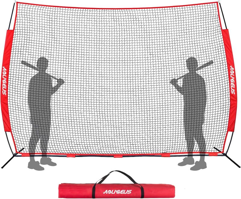 Photo 1 of Sports Barrier Net,Sports Net,Barricade Backstop Net,Perfect for Baseball,Softball,Soccer, Basketball,Lacrosse
