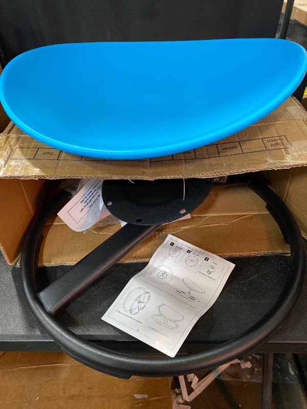 Photo 1 of Kids Sensory Chair for Autism Kids Swivel Chair, Sensory Spin Chair Seat Improve Physical Coordination Wobble Chair for Kids Sit and Spin Relief of Motion Sickness
