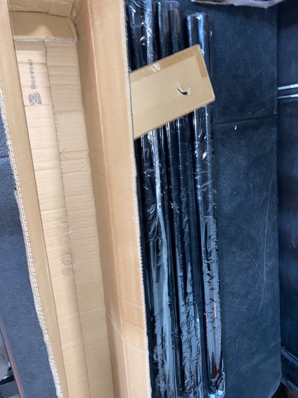 Photo 1 of BLACK**38'IN -Set of 4 Posts | Heavy Duty | Utility Shelving Units - Commercial Wire Shelf Shelving Posts Adjustable Shelving NSF Chrome Post - Durable, Corrosion-Resistant, Easy Assembly, Adjustable
