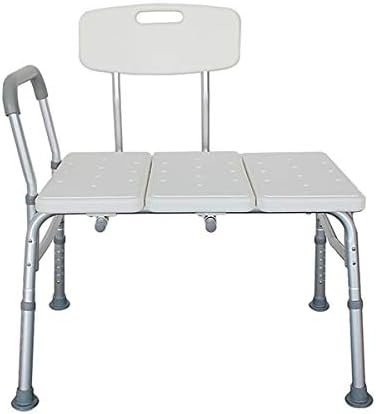 Photo 1 of Transfer Bench for Bathtub, Bath Shower Chair, Tub Transfer Bench, Bath Chair Shower Seat with Wide Seat and Handle
