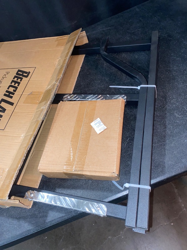 Photo 1 of NEW**Beech Lane Pickup Truck Tailgate Ladder - Universal Fit, Stainless Steel Self Drilling Hex Screws for Easy Install, Durable Aluminum Step Grip Plates, and Sturdy Rubber Ladder Feet
