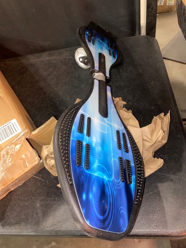 Photo 2 of BRAND NEW**Deluxe Junior Caster Board in Amazing Blue Color, with Illuminating Wheels for More Excitement, Fun and Visibility, Durable Twistboard for Teenagers, Adults and Professional
