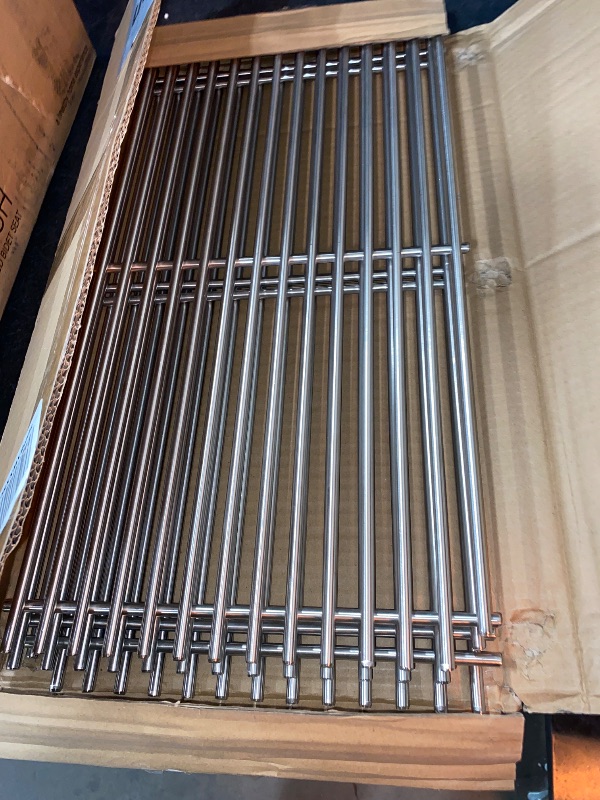 Photo 2 of NEW**S5480A (3-Pack) 20 1/2" Stainless Steel Cooking Grid Grates Replacement for DCS 24, 36, 36 Series 36ABQ 36ABQAR 36ABQR 36BQ 36BQAR 36BQR 36DBQ 36DBQAR 36DBQR 36EBQAR,48DBQAR 48DBQR Grill
