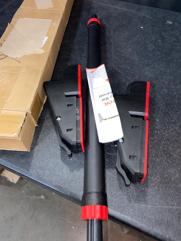 Photo 1 of FICTOR Door Pull up Bar for Doorway, Strength Training Equipment, Adjustable Door Frame, Non-slip Chin up Bar for Home Gym, with No Screw Installation