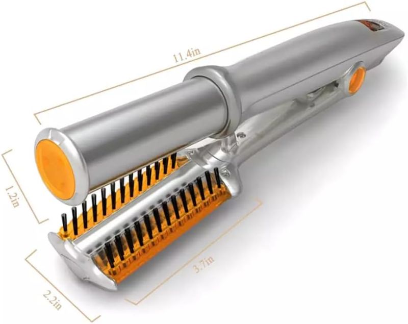 Photo 1 of 2 in 1 Hair Straightener & Curler - 3 Heat Settings, 60-Second Heat-up, Auto-Off, Dual Voltage, Swivel Cord, Travel-Friendly & Easy to Use

