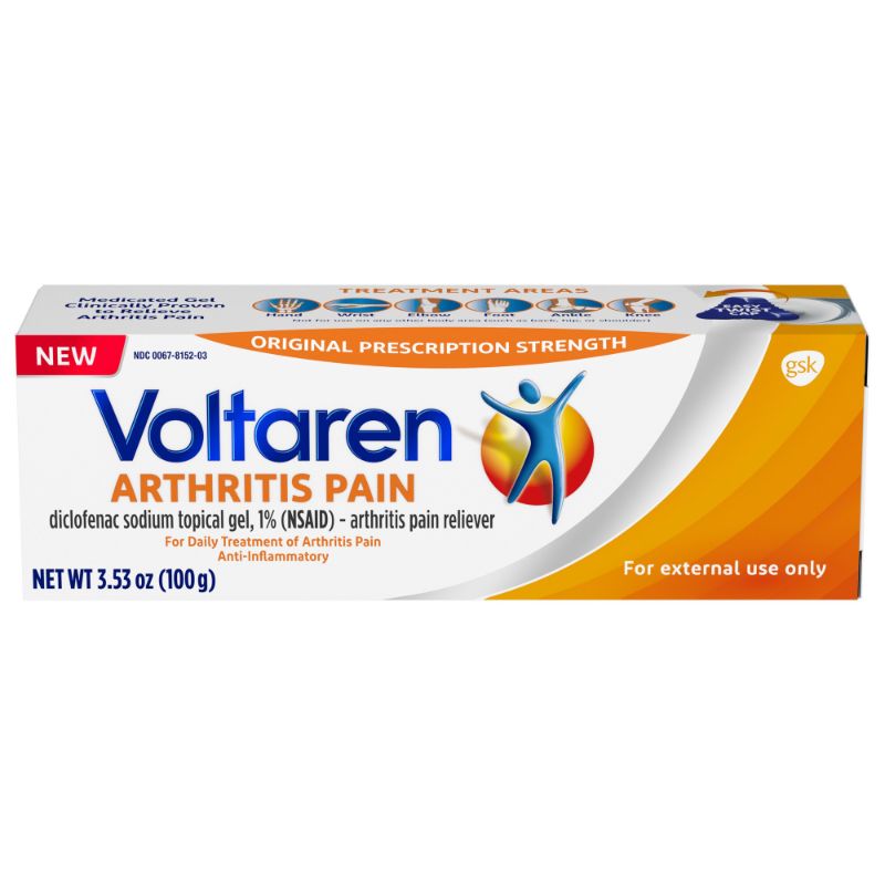 Photo 1 of USED**LIKE NEW**Voltaren Topical Arthritis Pain Relief Gel - 3.53 Oz
