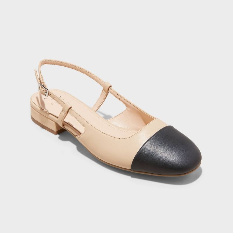 Photo 1 of SIZE 8.5 Women's Maxine Slingback Ballet Flats - a New Day™ Tan 
