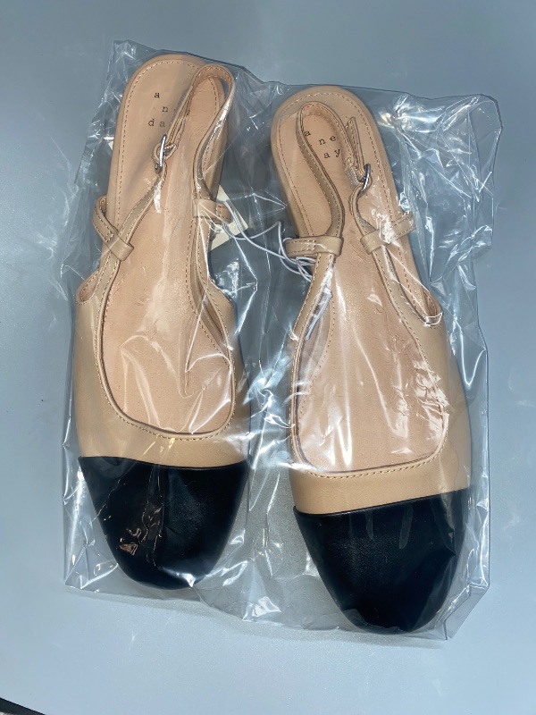 Photo 2 of SIZE 8.5 Women's Maxine Slingback Ballet Flats - a New Day™ Tan 
