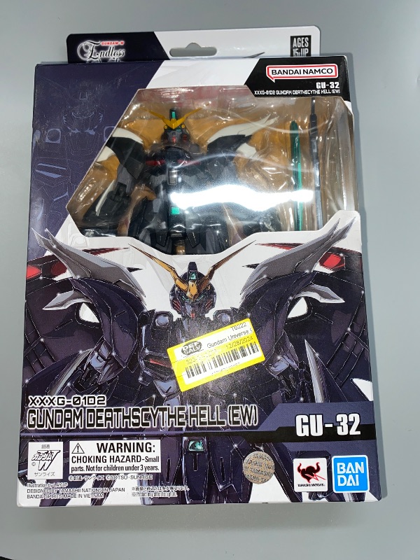 Photo 2 of TAMASHII NATIONS - Mobile Suit Gundam Wing Endless Waltz - XXXG-01 D2 Gundam Deathscythe Hell (EW) Gundam Universe Action Figure
