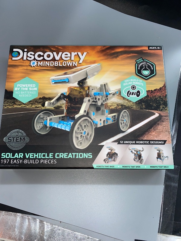 Photo 3 of Discovery #Mindblown Solar Robot Creation STEM Science Kit 190pc