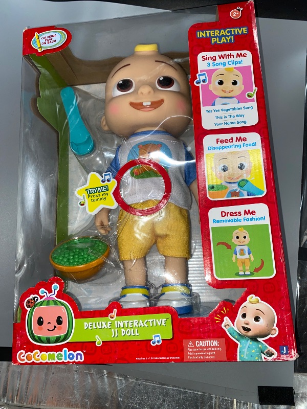 Photo 2 of CoComelon Deluxe Interactive JJ Doll