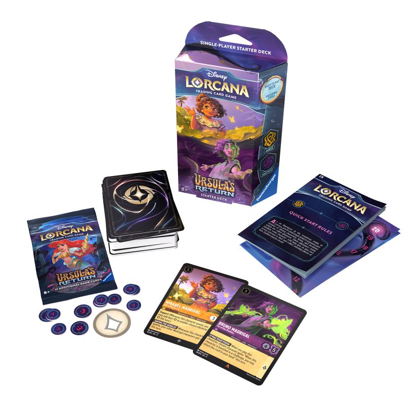 Photo 1 of Ravensburger Disney Lorcana TCG: Ursula's Return Starter Deck - Amber
