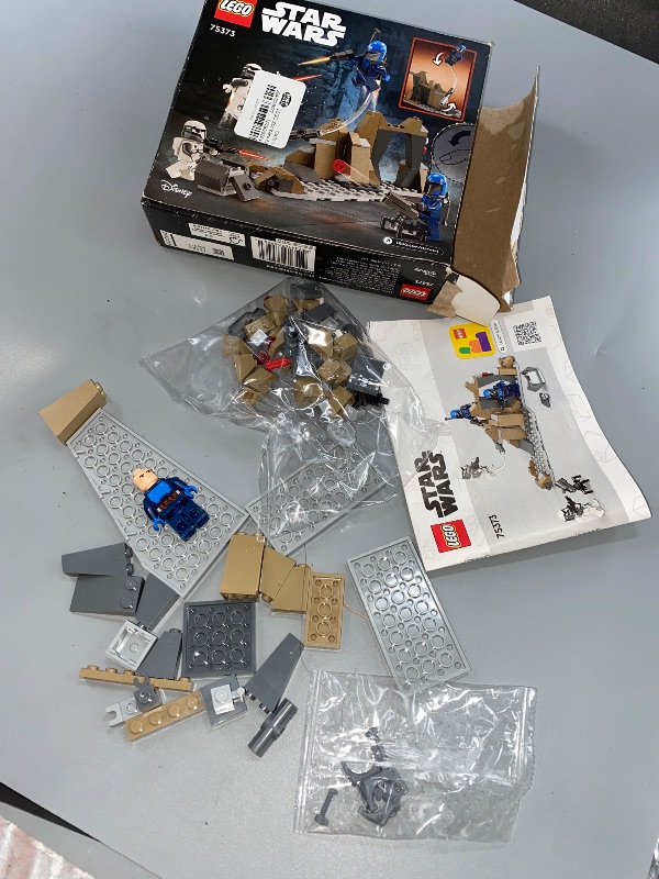 Photo 1 of Lego Star Wars Ambush on Mandalore Battle Pack Building Set 75373, 109 Pieces - Multi Color
