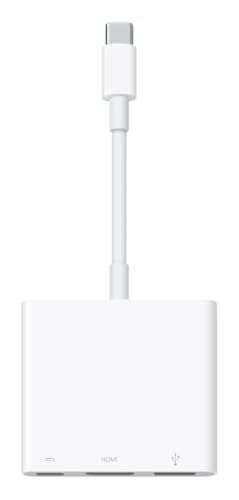 Photo 1 of Apple USB-C to USB-C/HDMI/USB Adapter, Male to Female, White (MJ1K2AM/a)
