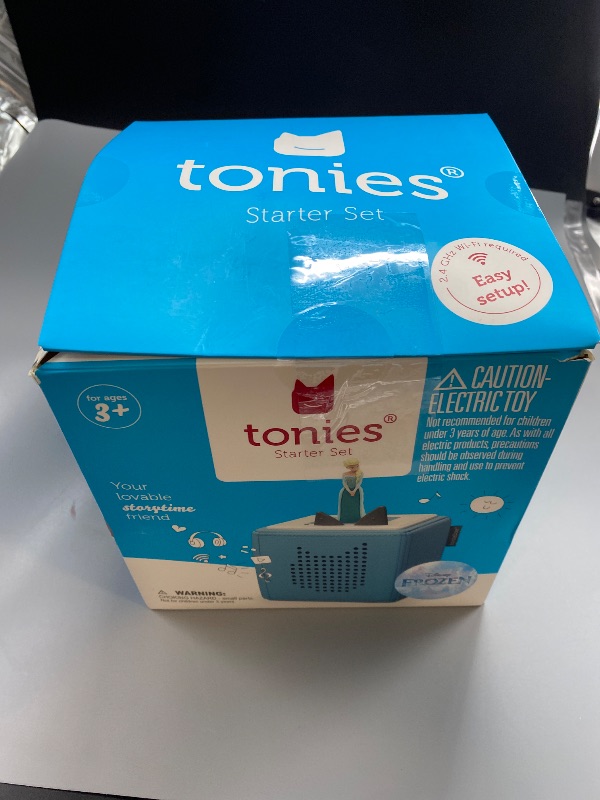 Photo 3 of Tonies Disney Frozen Toniebox Audio Player Starter Set
