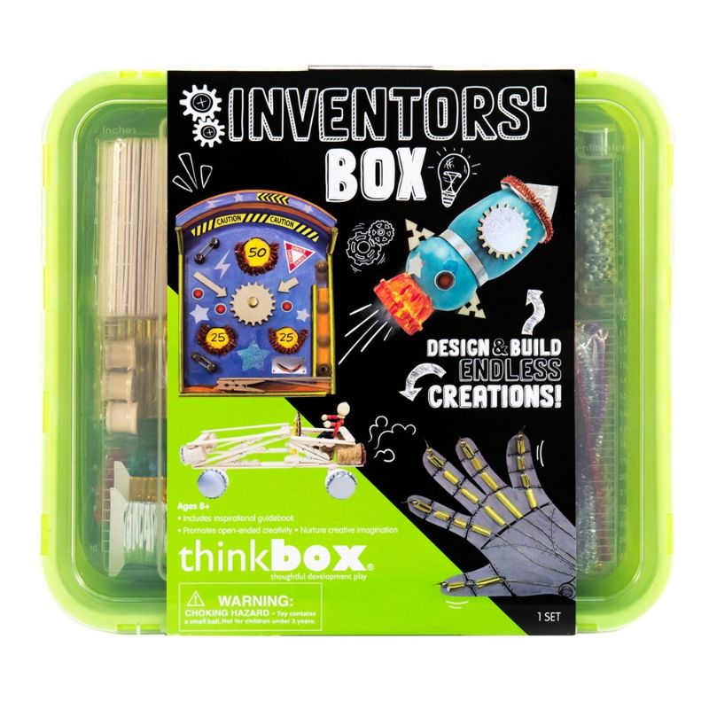 Photo 1 of Think Box Inventor's Box: Science Kit for Kids, Toys for 8 Years Old, Includes Storage Case & Wires
