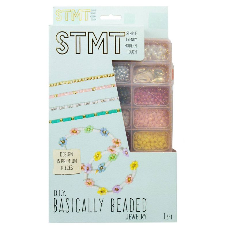 Photo 1 of DIY Basically Beaded Jewelry Kit - STMT: Bracelet Making Kit with Clay Beads & Storage Case, 3696 Pieces
