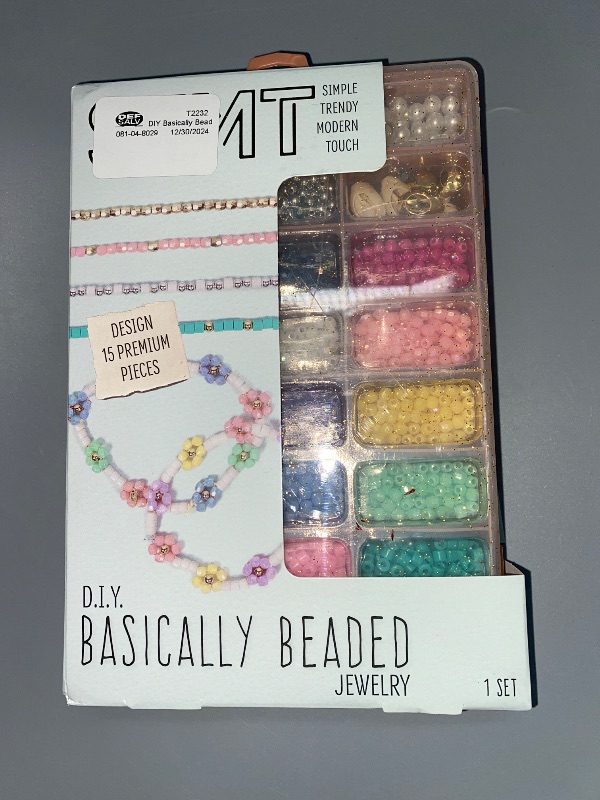 Photo 2 of DIY Basically Beaded Jewelry Kit - STMT: Bracelet Making Kit with Clay Beads & Storage Case, 3696 Pieces
