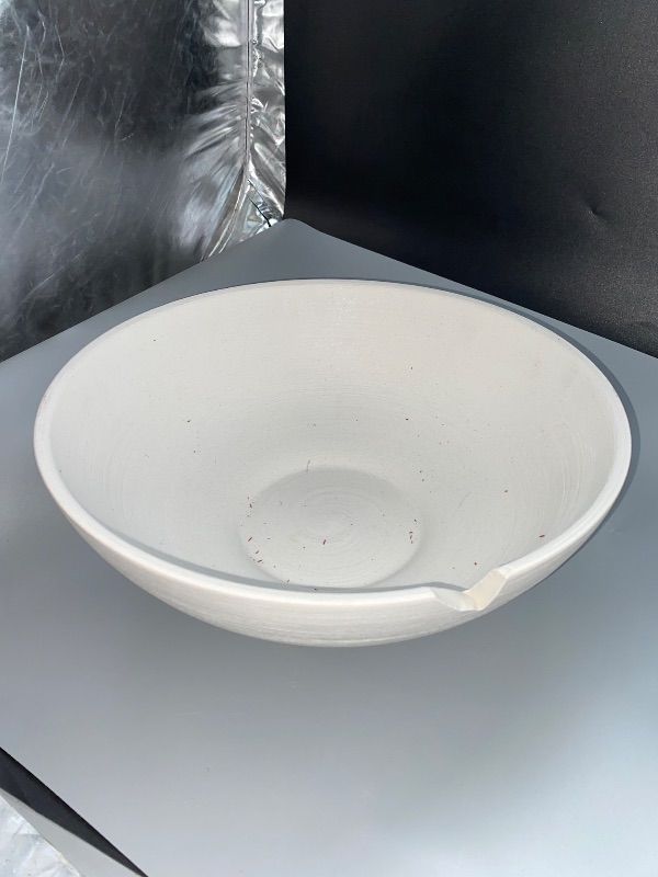 Photo 2 of Ceramic Textured Bowl White - Threshold™: Round, Decorative, Not for Food Use
