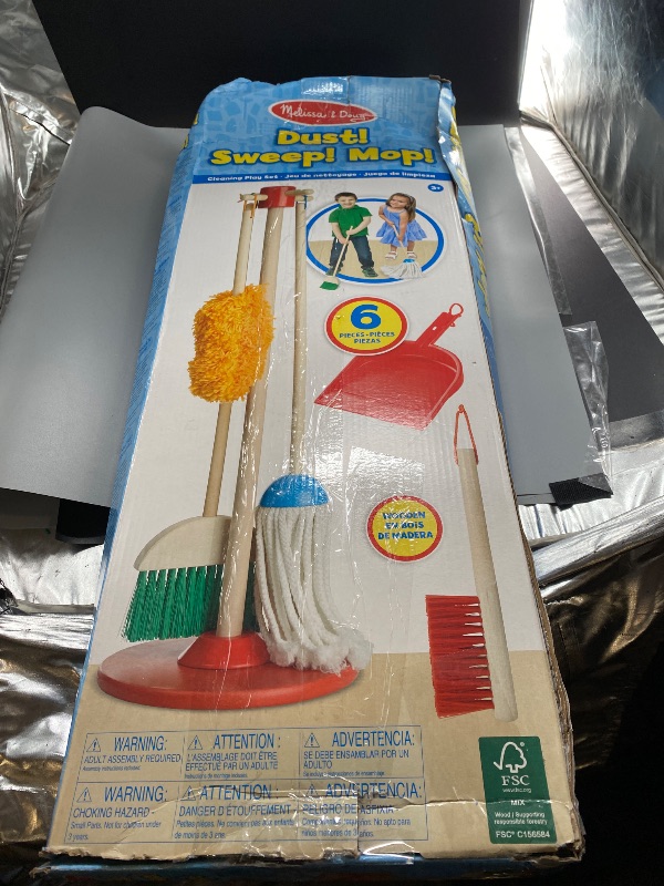 Photo 3 of Melissa & Doug Let's Play House! Dust, Sweep & Mop
