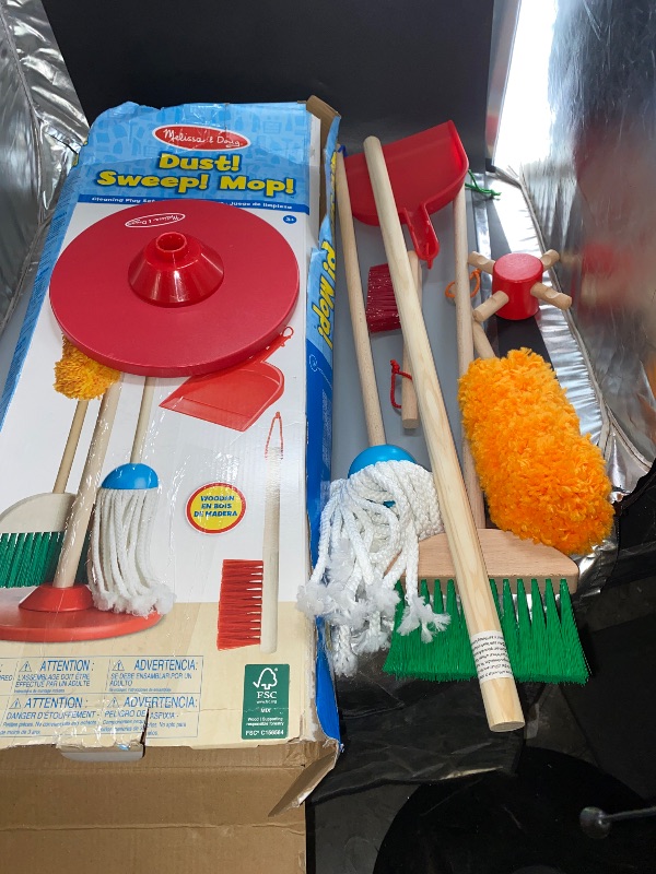 Photo 2 of Melissa & Doug Let's Play House! Dust, Sweep & Mop
