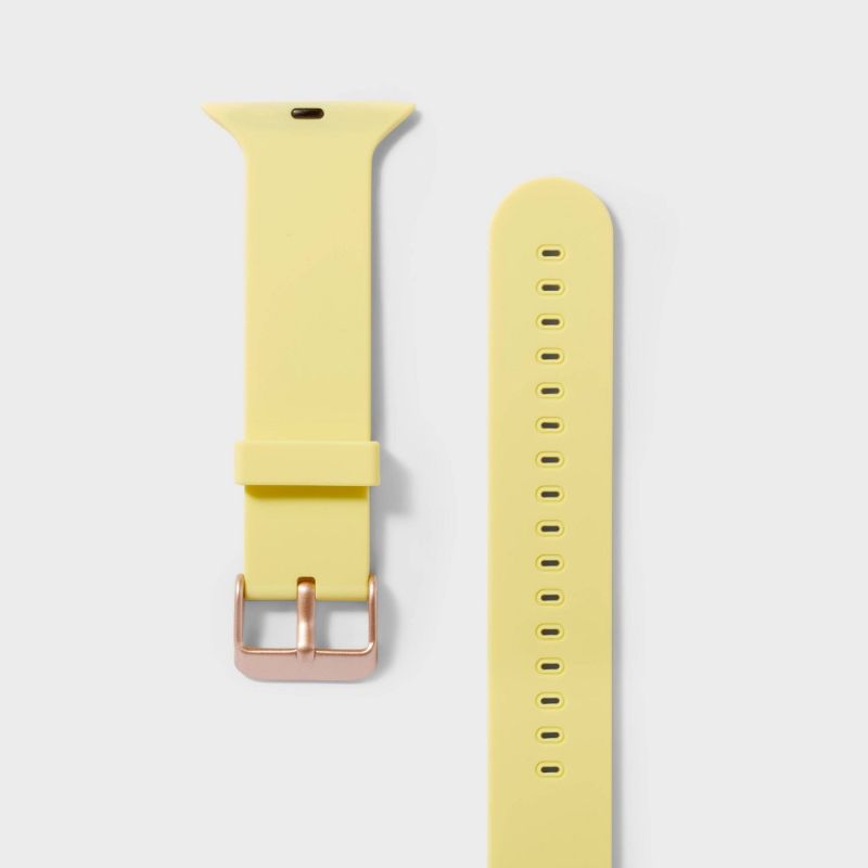 Photo 1 of Apple Watch Silicone Band 42/44/45mm - Heyday™ Bright Citrus
