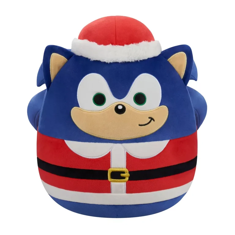 Photo 1 of Squishmallows Sonic Santa 12" Plush Limited Holiday Edition 43166