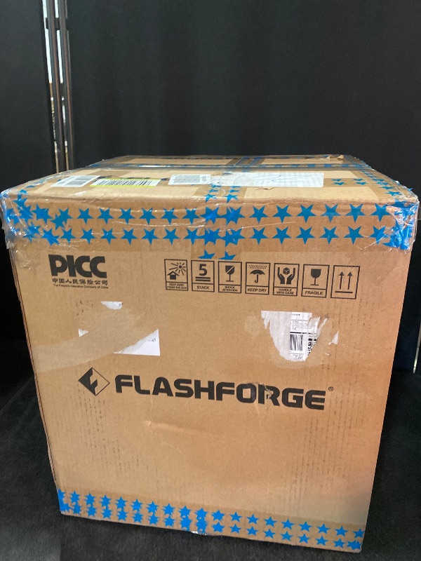 Photo 1 of FLASHFORGE Adventurer 5M 3D Printer with Fully Auto Leveling, Max 600mm/s High Speed Printing, 280°C Direct Extruder with 3S Detachable Nozzle, Core XY All Metal Structure, Print Size 220x220x220mm
